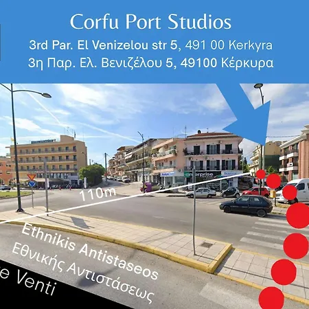 Corfu Port Lejlighed Mantouki