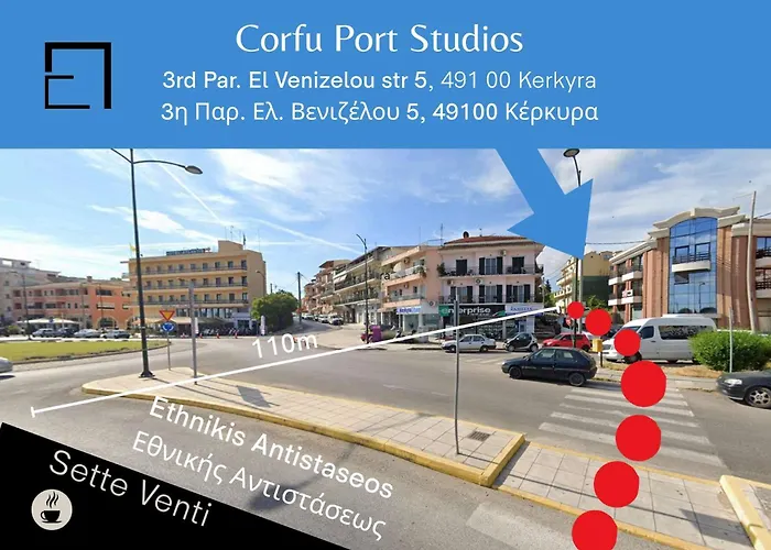 Corfu Port Апартаменты Mantouki